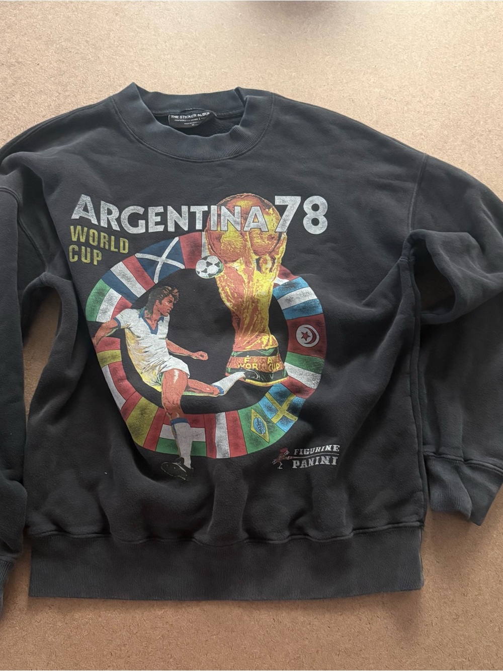 Argentina '78 Black World Cup Graphic Sweatshirt